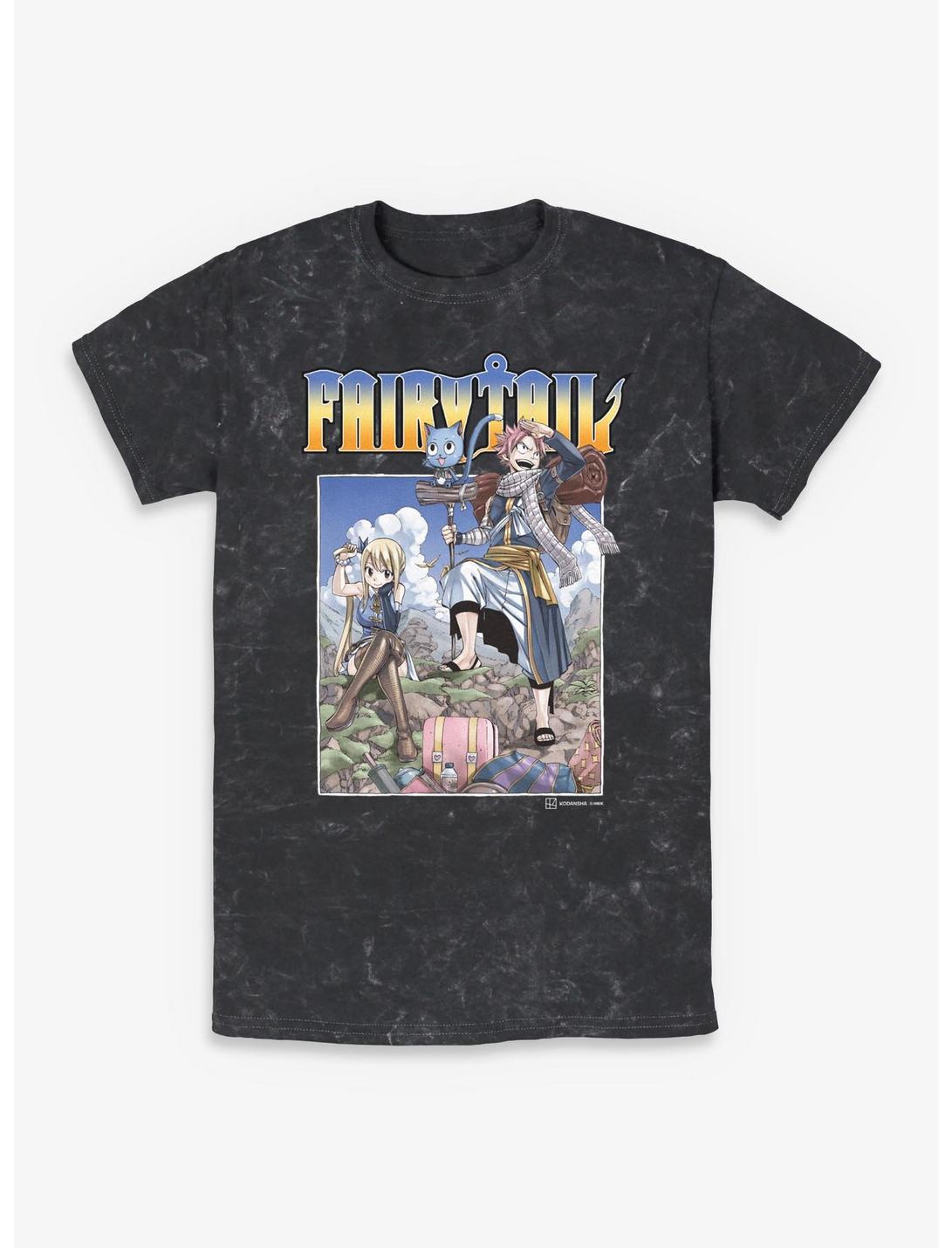 Fairy Tail On A Mission Mineral Wash T-Shirt