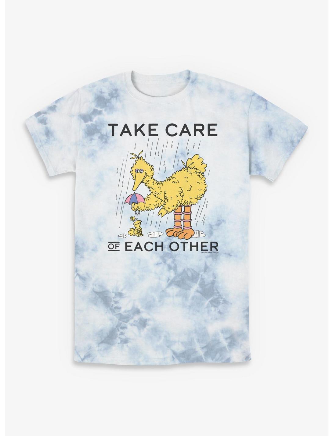 Sesame Street Take Care Of Each Other Tie-Dye T-Shirt