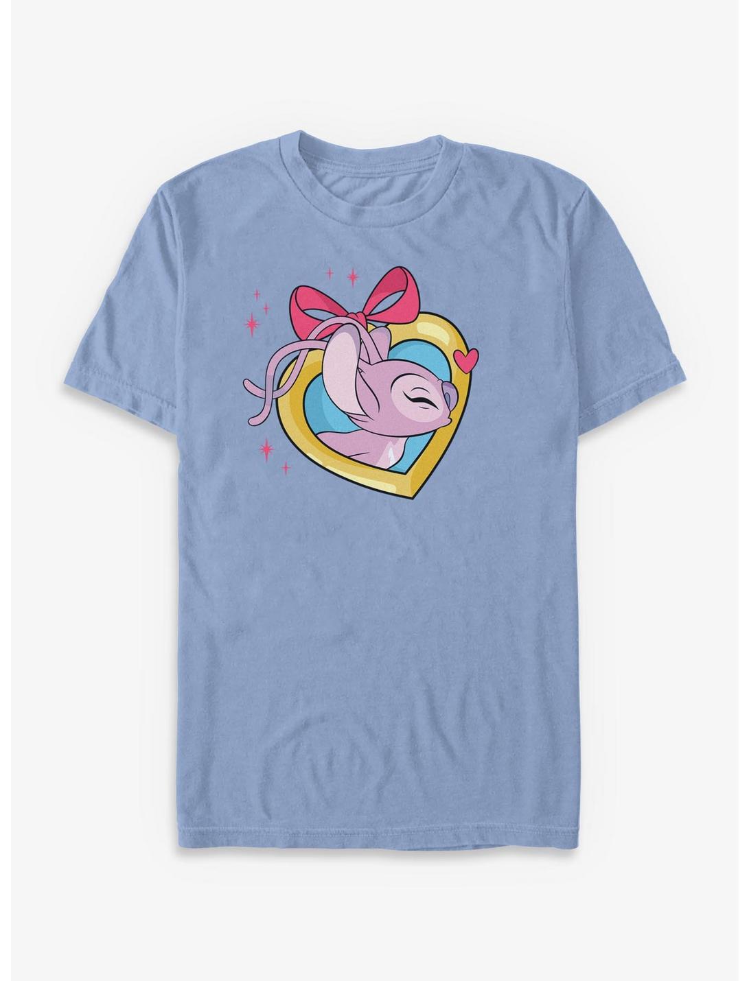 Disney Lilo & Stitch Angel Kiss Garment Dye T-Shirt