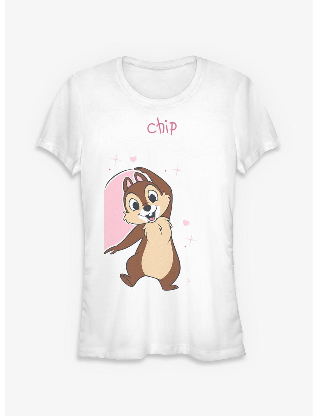 T-Shirt Fille Disney Tic et Tac Coeur