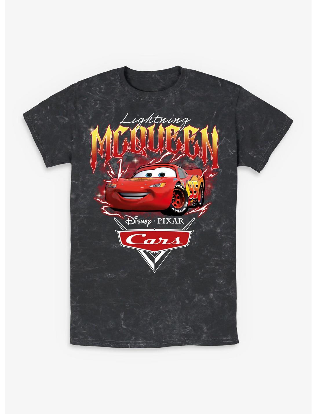 Disney Pixar Cars Lightning Mcqueen Mineral Wash T-Shirt
