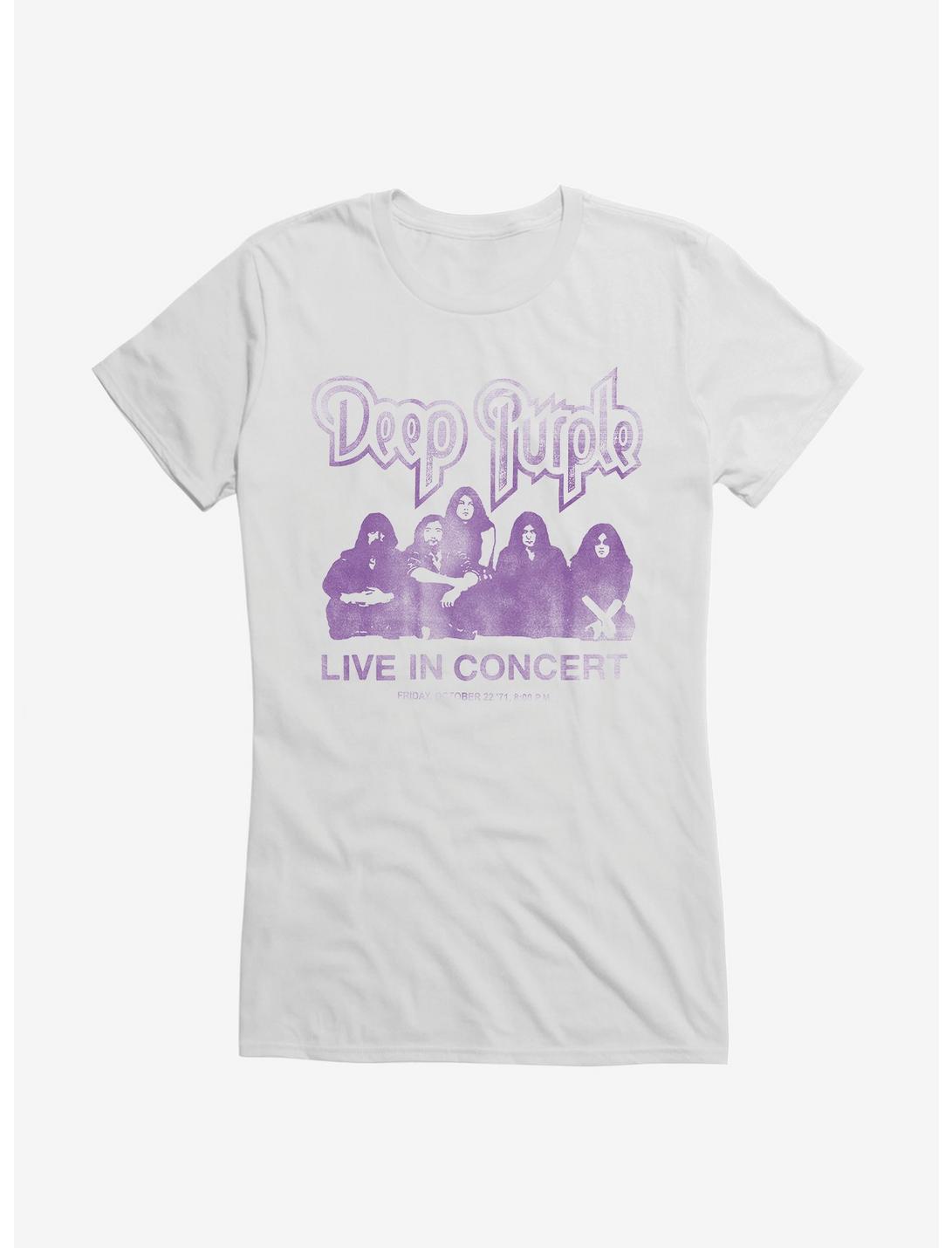 Deep Purple Live In Concert Girls T-Shirt