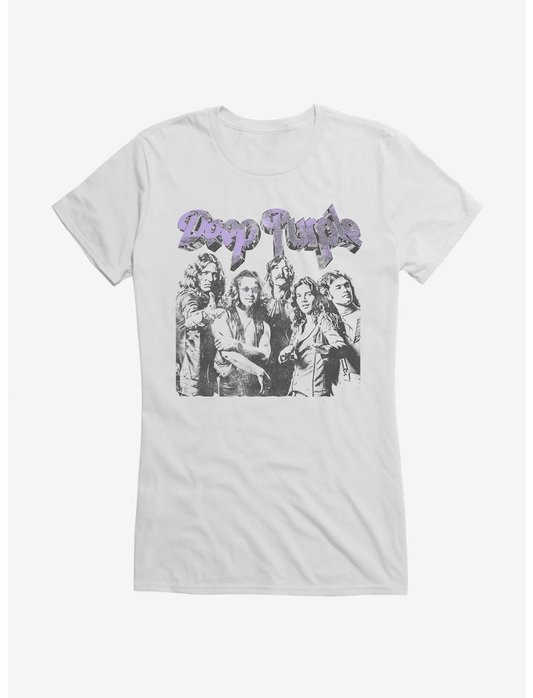 Deep Purple Group Photo Girls T-Shirt