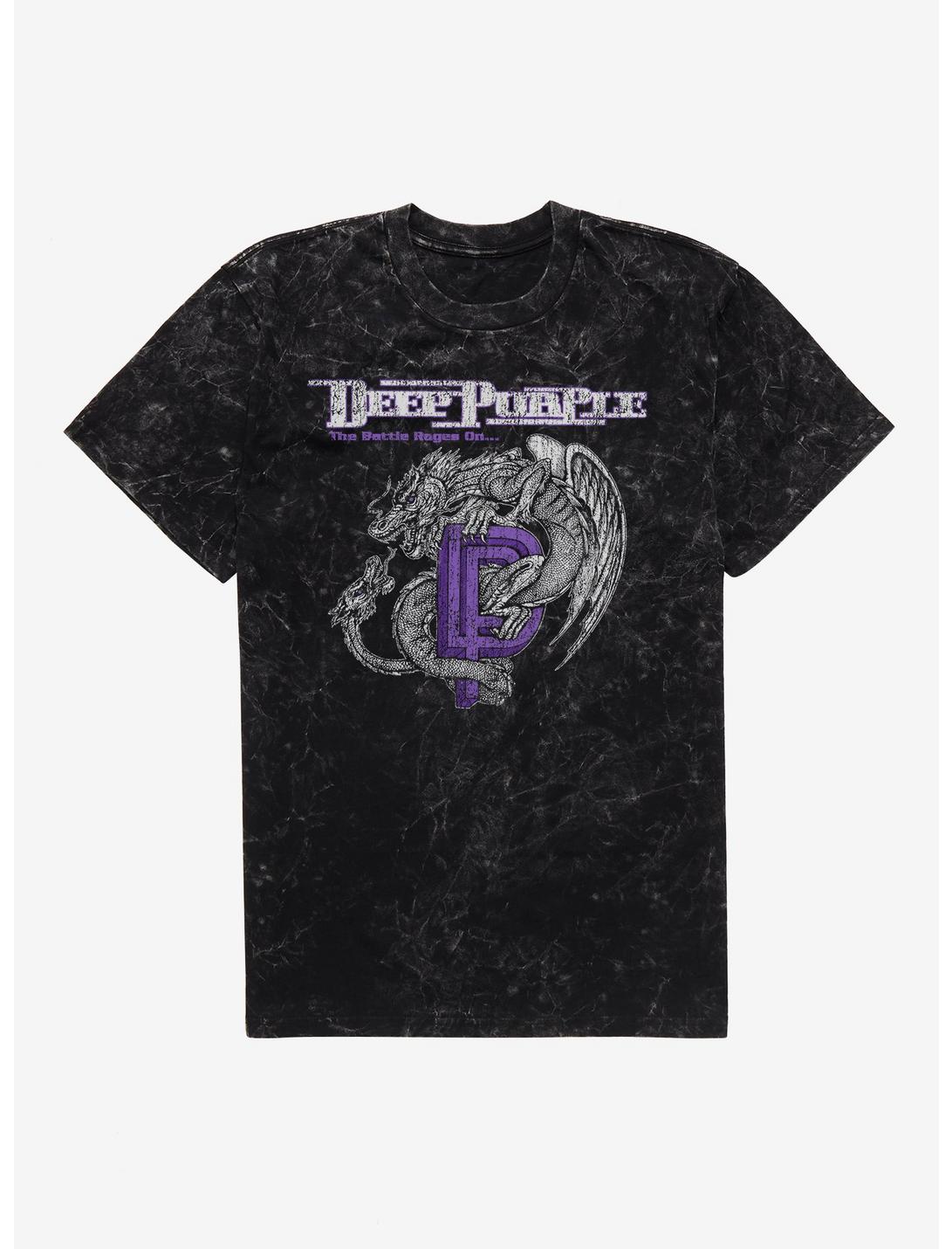 Deep Purple The Battle Rages On Mineral Wash T-Shirt