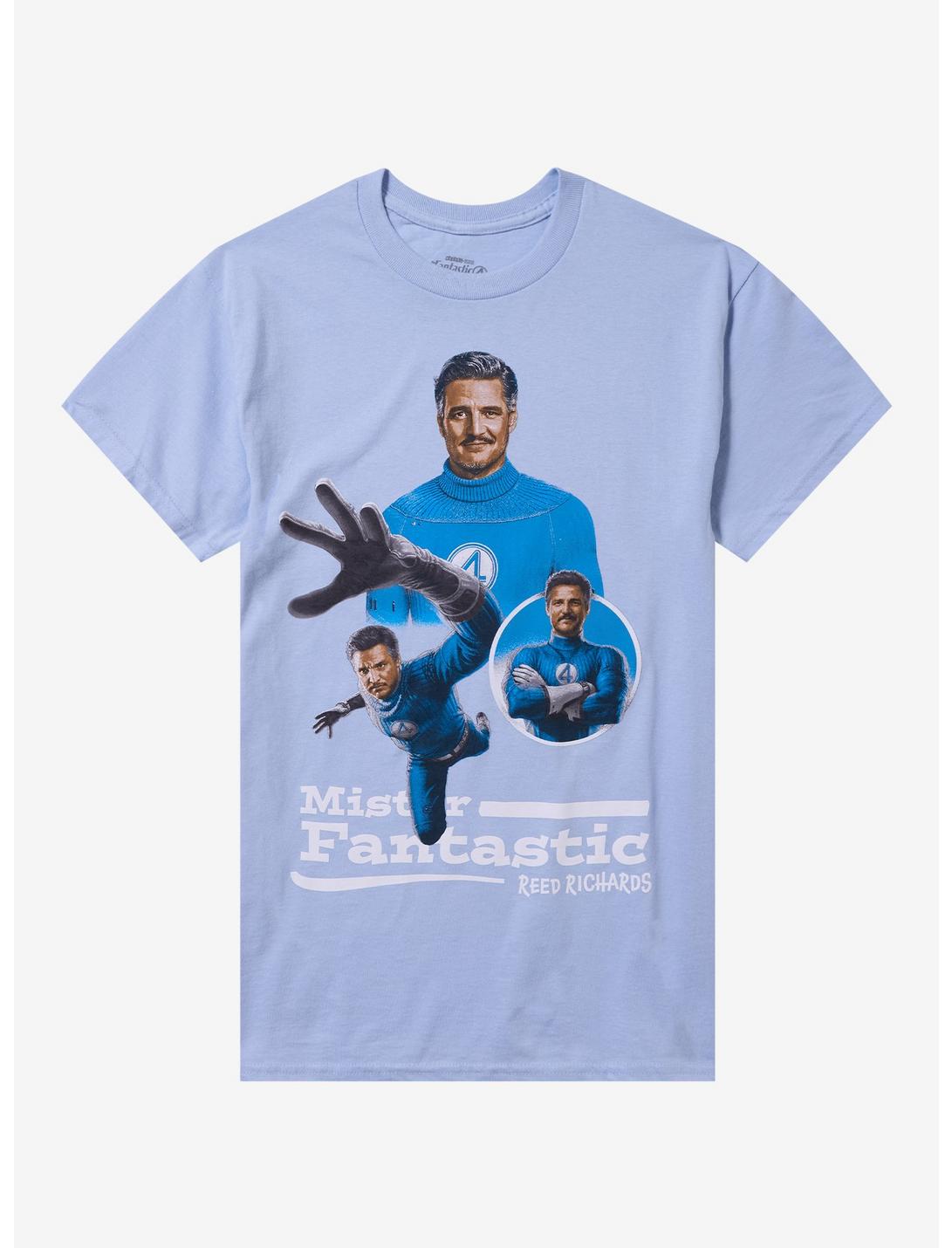Marvel The Fantastic Four: First Steps Mr. Fantastic Collage T-Shirt