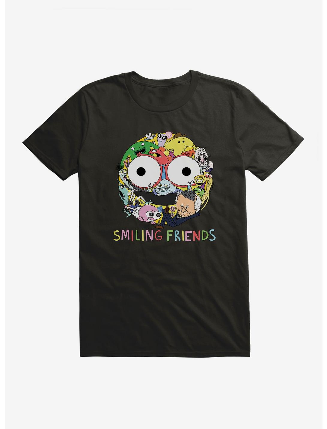 Smiling Friends Smiley Collage T-Shirt
