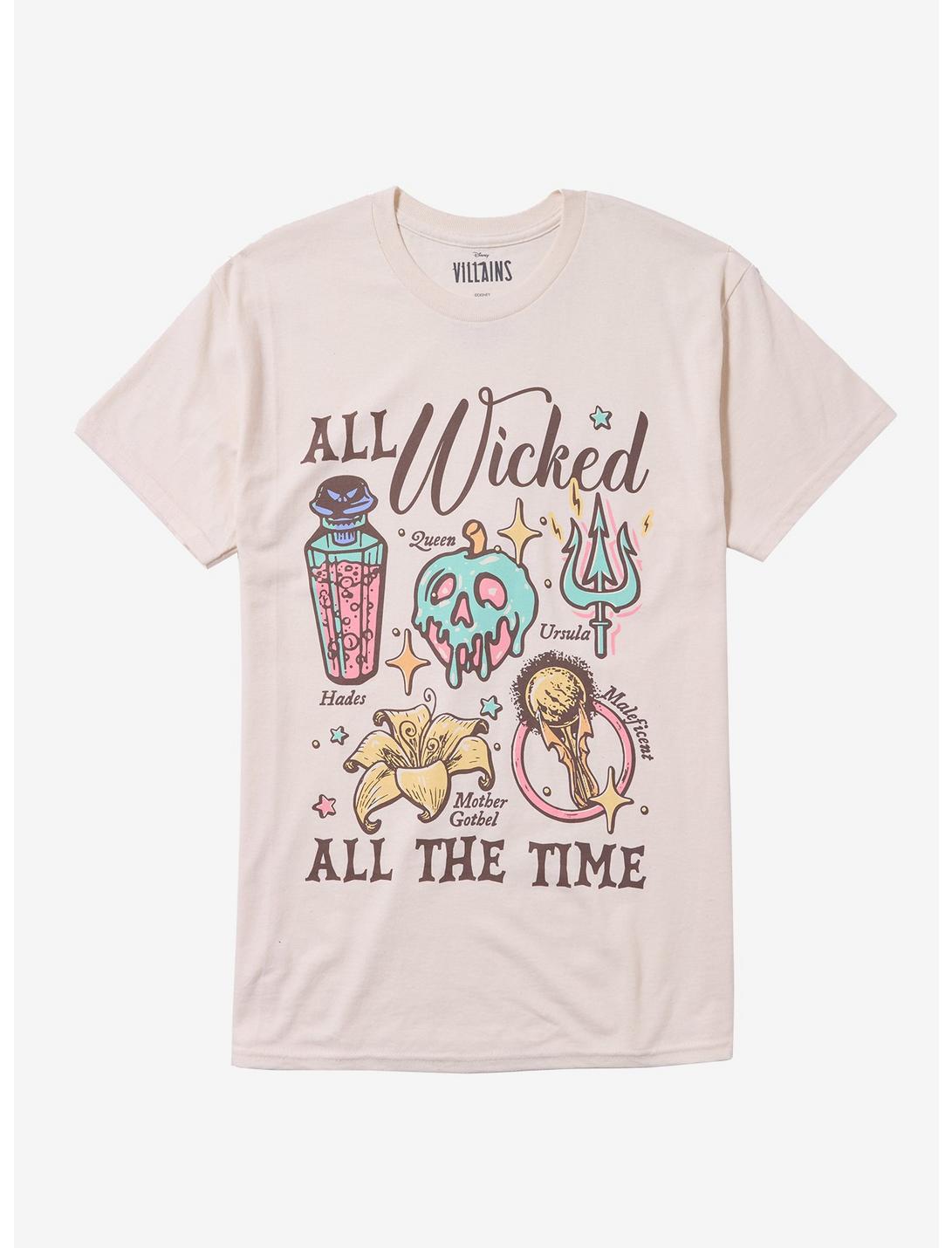 Disney Villains Icon Collage T-Shirt