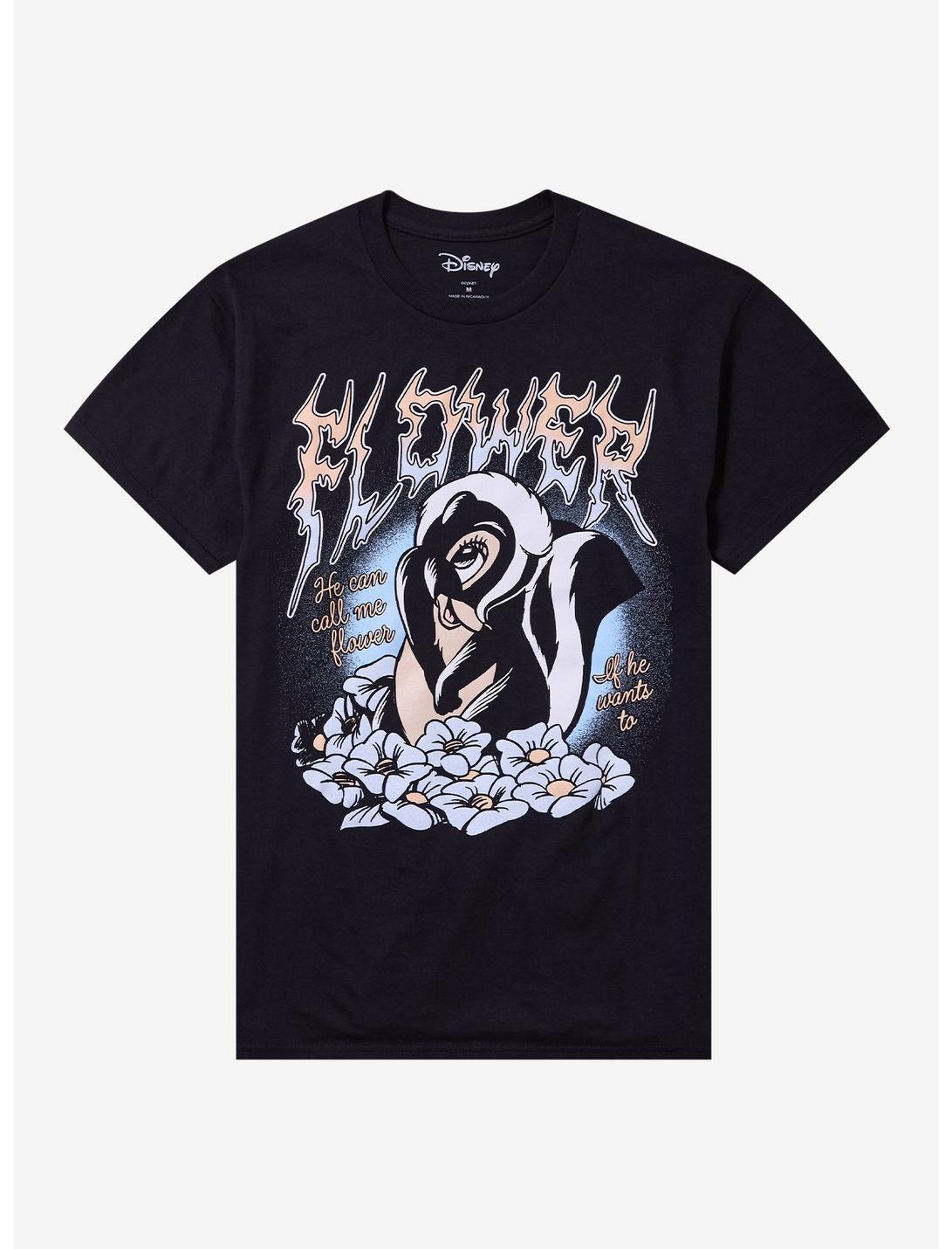 Disney Bambi Flower Metal T-Shirt
