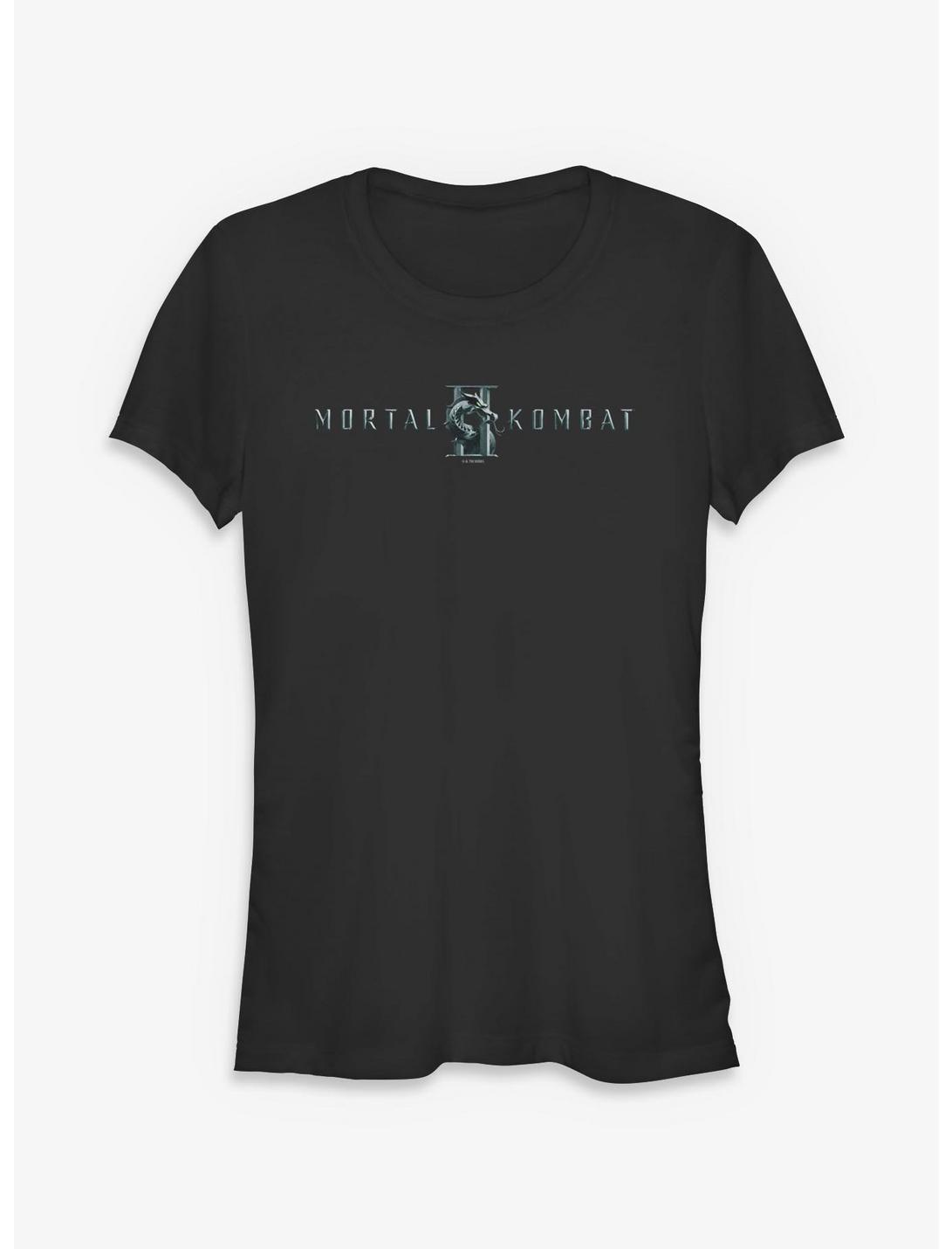 Mortal Kombat Logo Girls T-Shirt