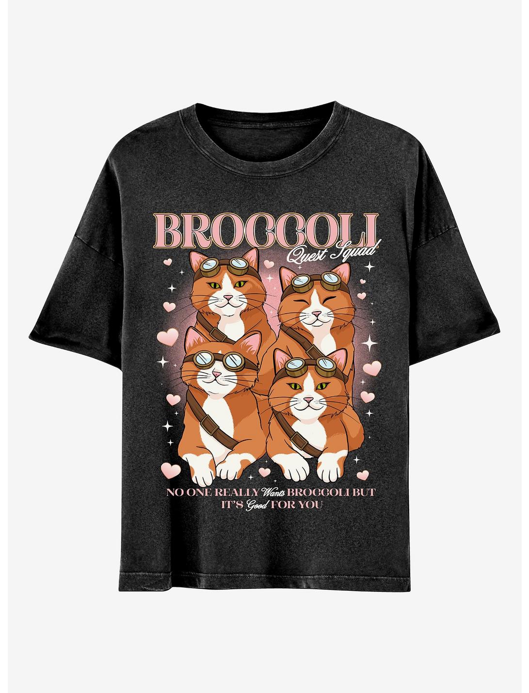 Fourth Wing Broccoli Cat T-Shirt