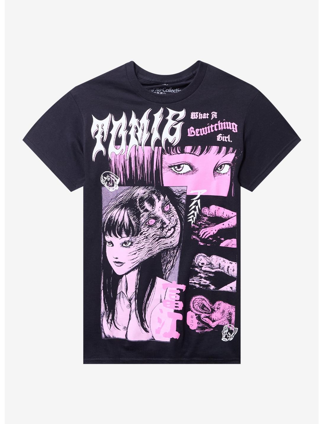 Junji Ito Tomie Pink Panel T-Shirt