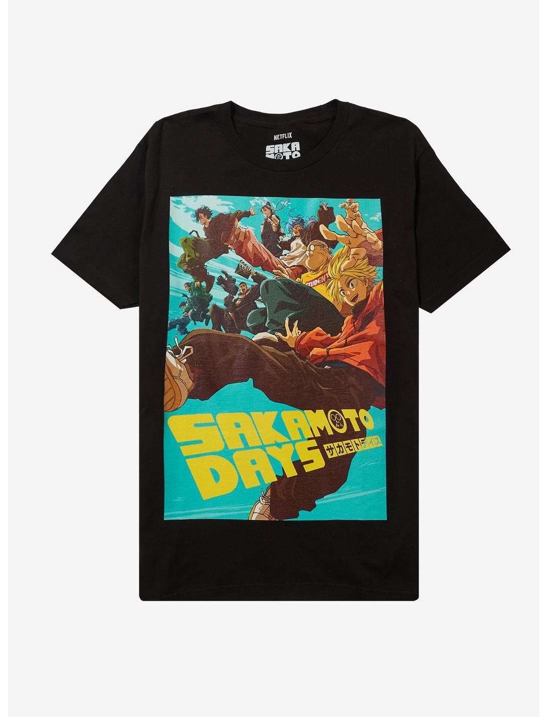 Sakamoto Days Group Poster T-Shirt