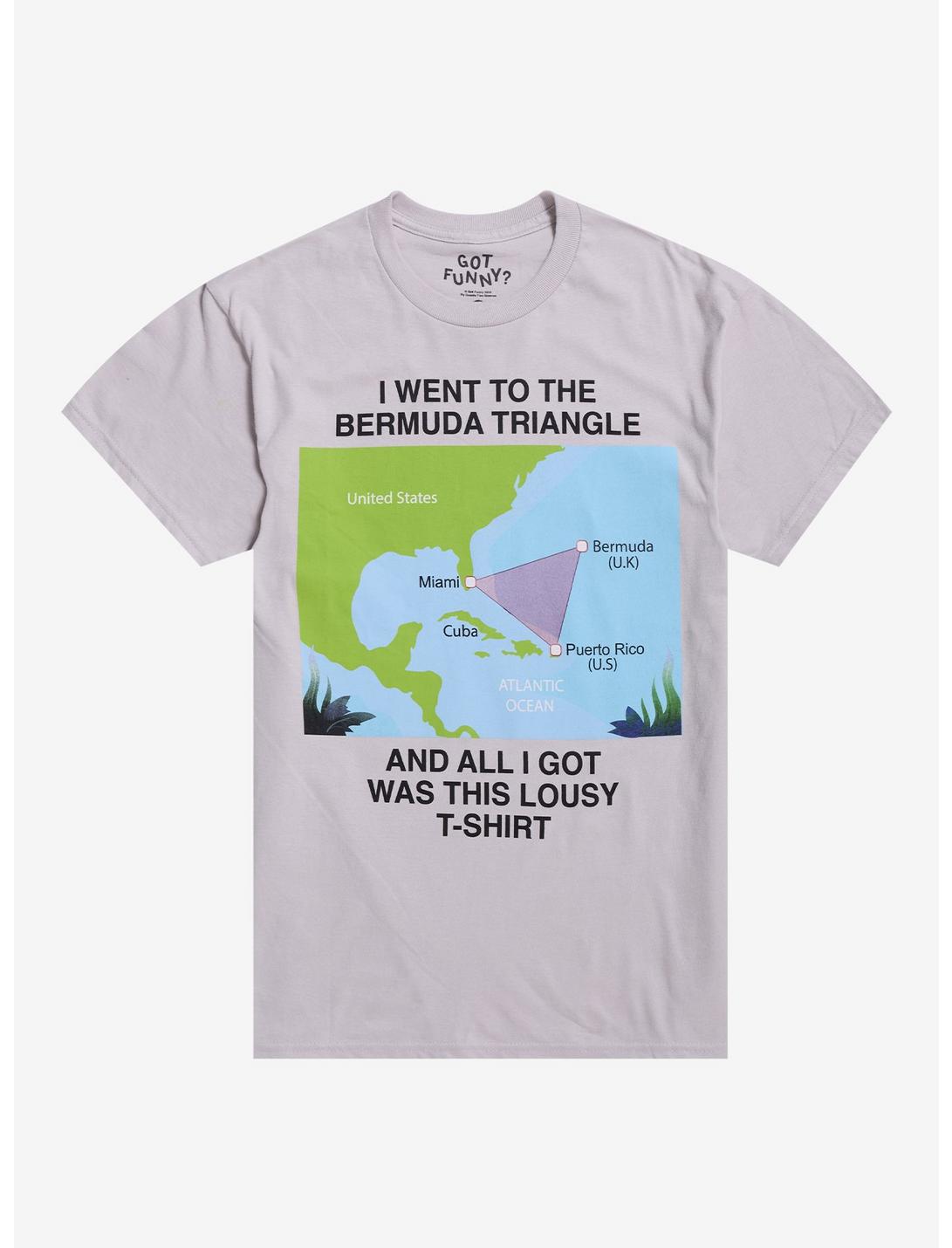 Bermuda Triangle Lousy T-Shirt By Got Funny?