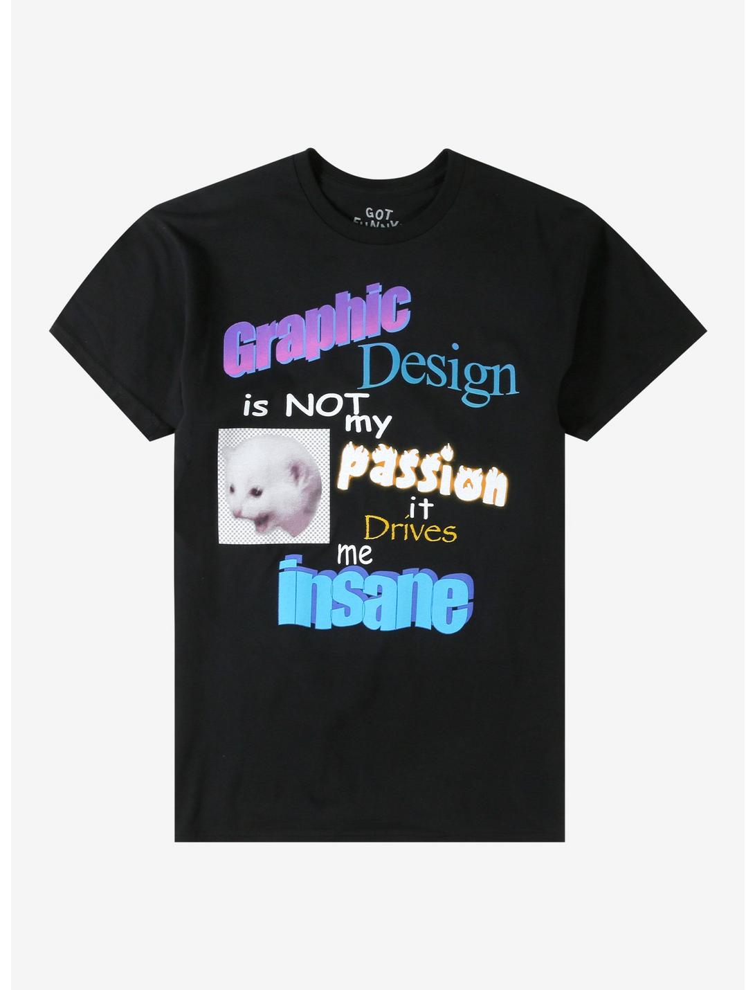 T-shirt Chat Graphique Par Got Funny ?