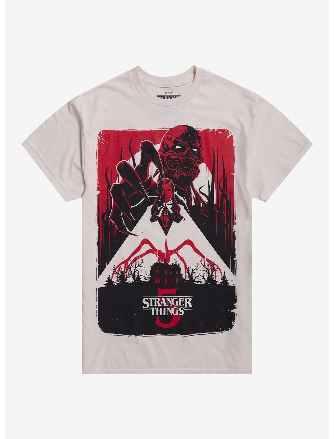 T-shirt Stranger Things Saison 5 Vecna & Max