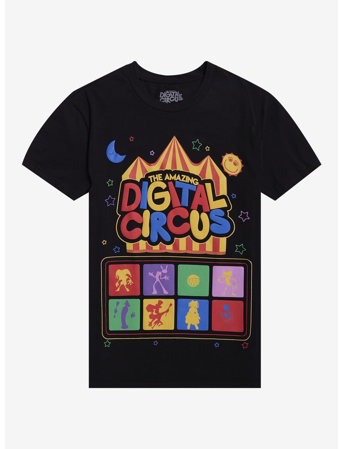 The Amazing Digital Circus Puff Print T-Shirt