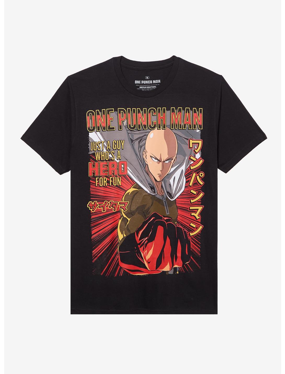 One Punch Man Magazine Cover T-Shirt