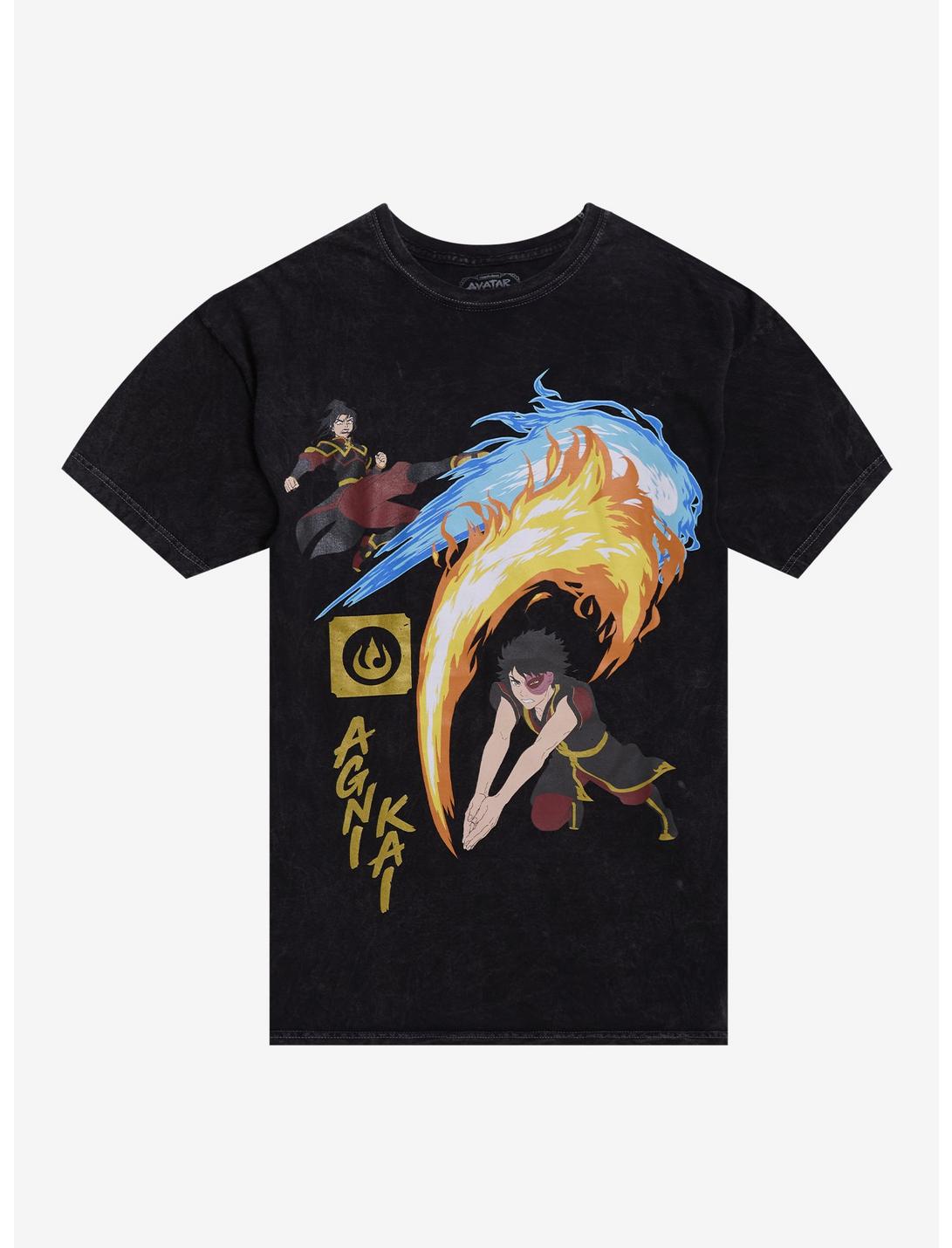 T-shirt Avatar : Le Dernier Maître de l'Air Agni Kai