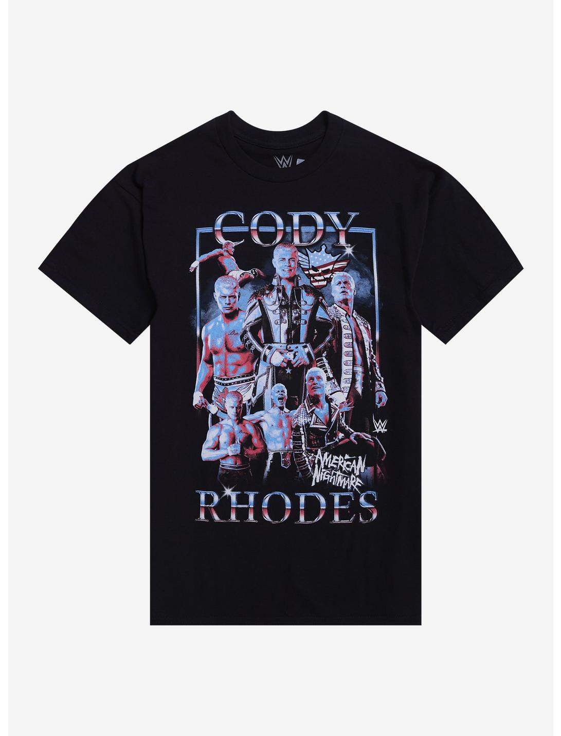 WWE Cody Rhodes Collage T-Shirt
