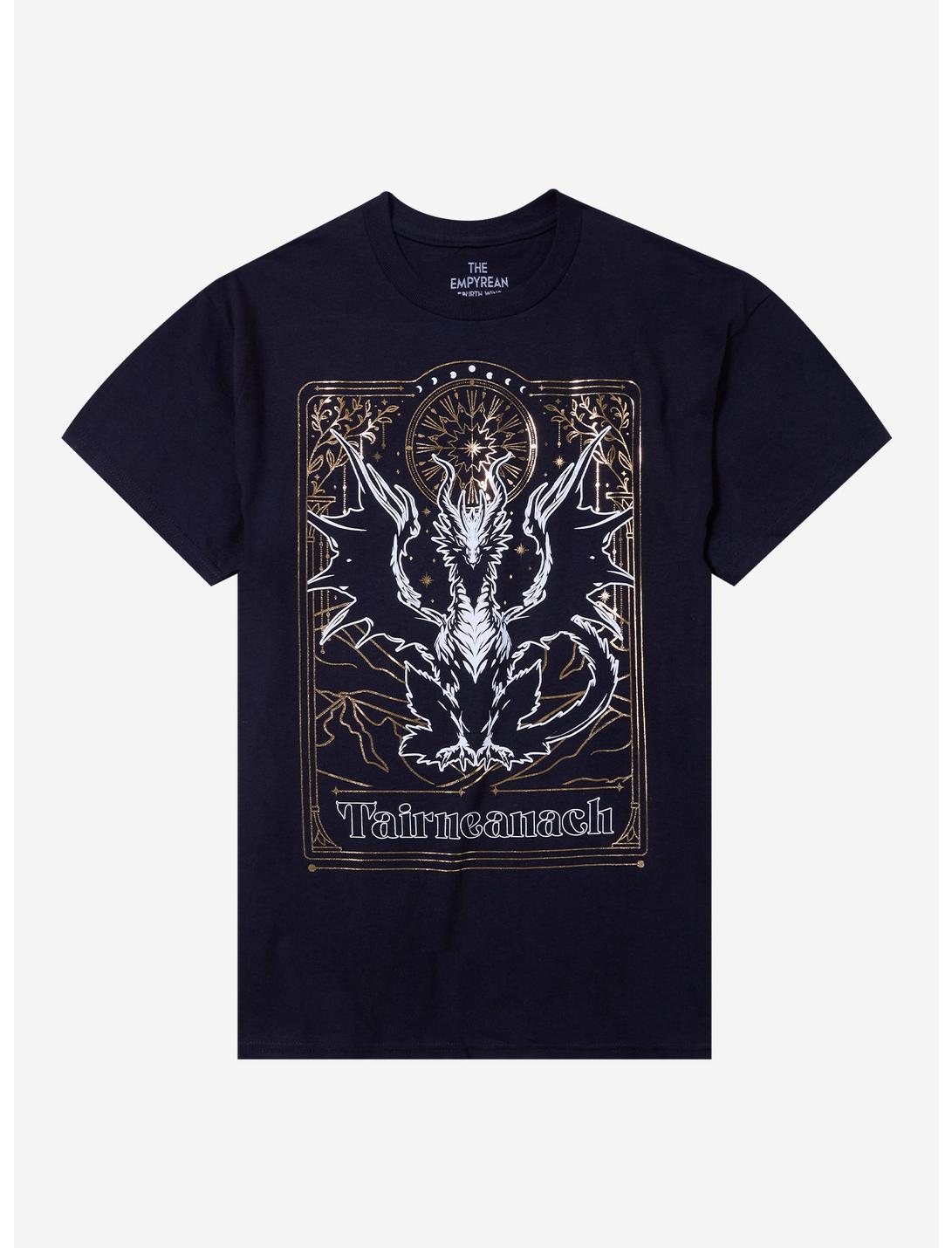 T-shirt Fourth Wing Tairneanach à feuille d'or