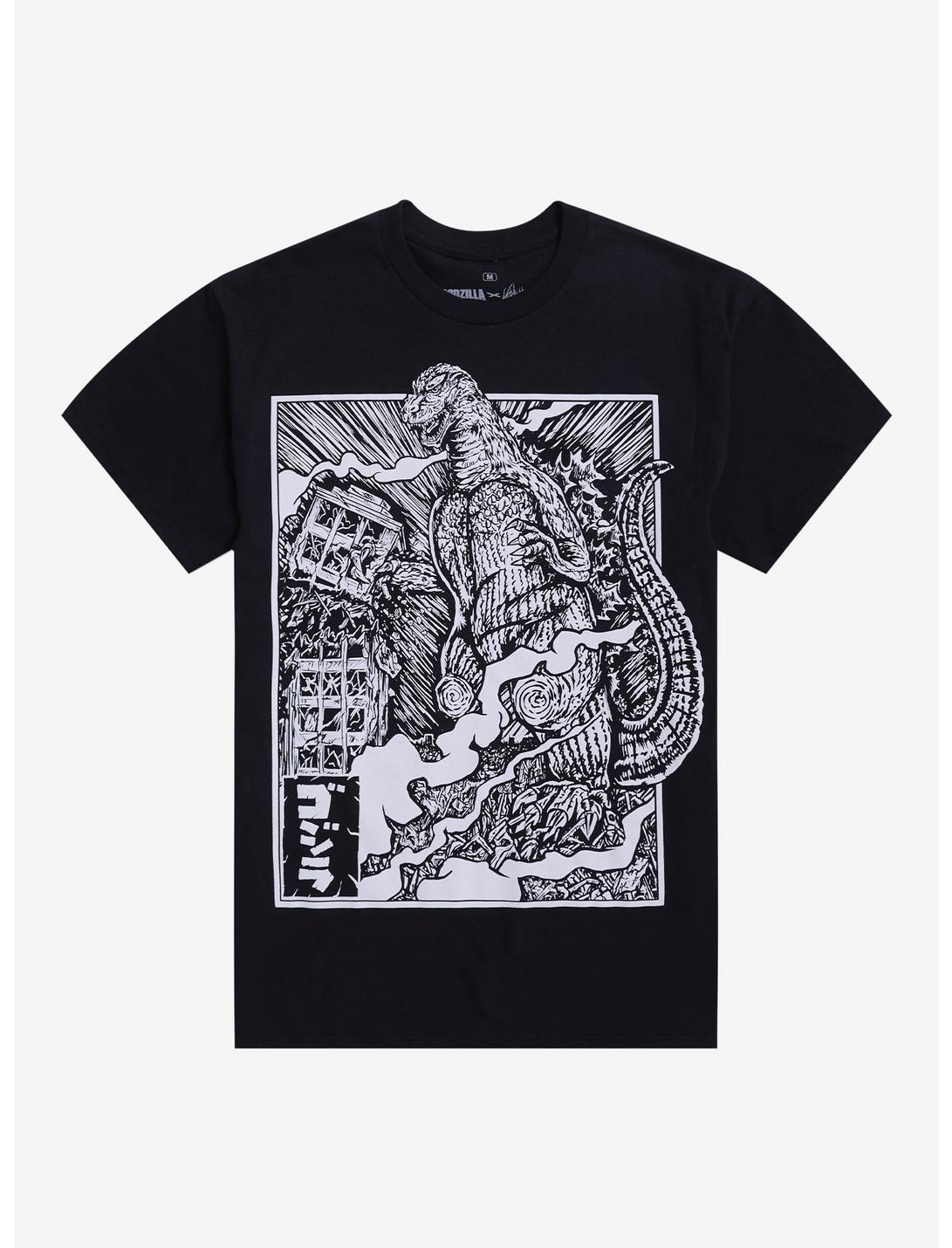Godzilla X Vertebrae33 Destruction T-Shirt