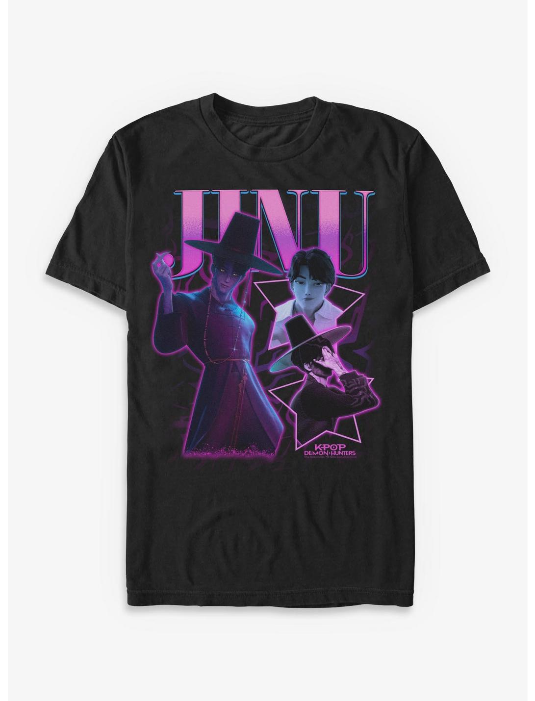 KPop Demon Hunters Saja Boys Jinu Collage T-Shirt