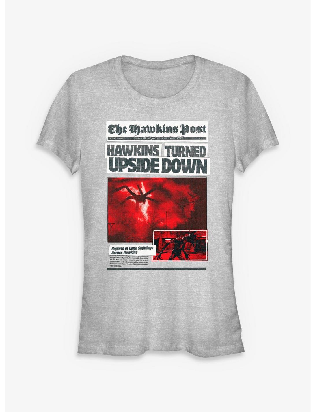 Stranger Things The Hawkins Post Girls T-Shirt