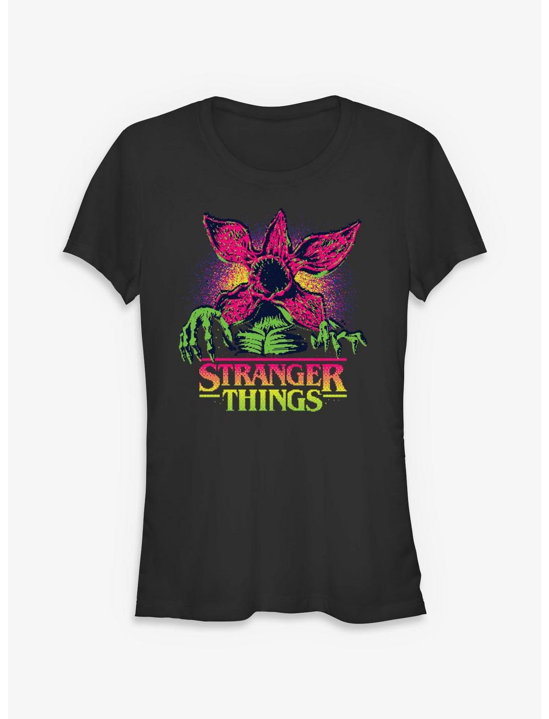 Stranger Things 8-Bit Demogorgon Videogame Girls T-Shirt