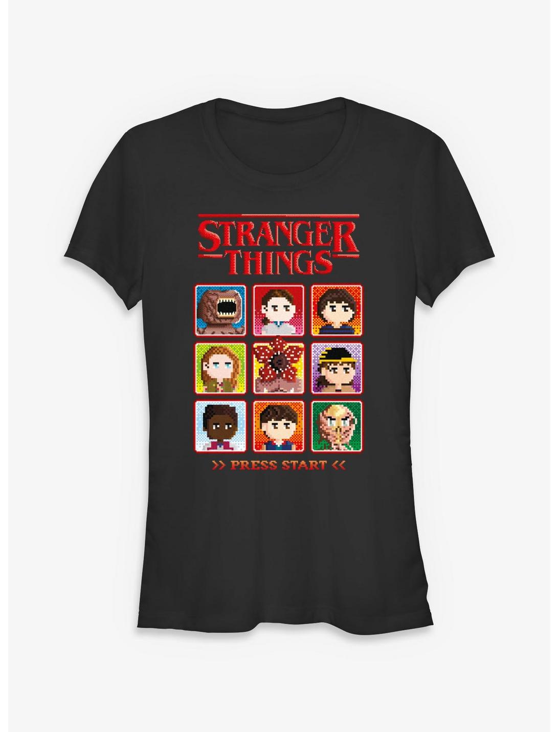 T-shirt Fille « Stranger Things » – Sélection de Personnages