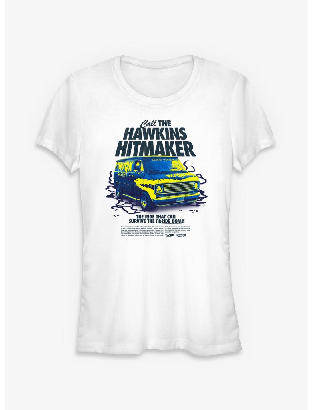 Stranger Things Call The Hawkins Hitmaker Girls T-Shirt