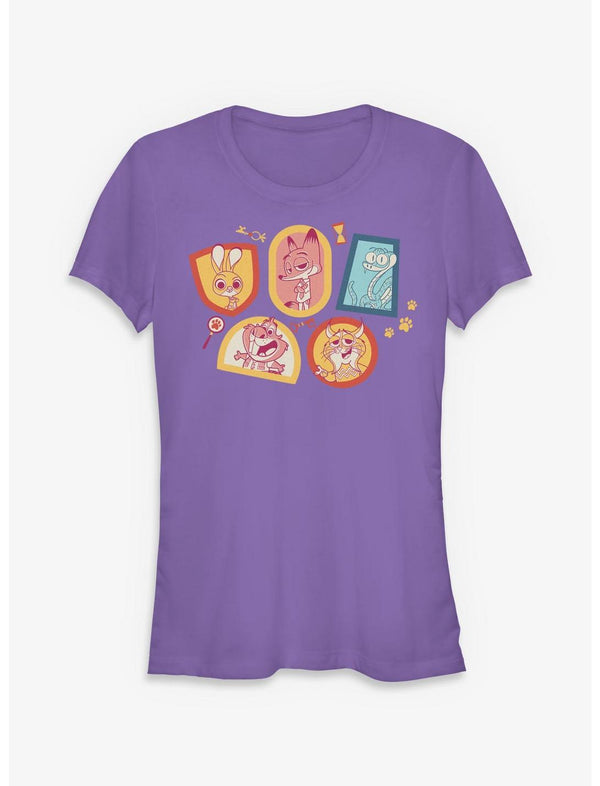 Zootopia 2 Portraits Girls T-Shirt