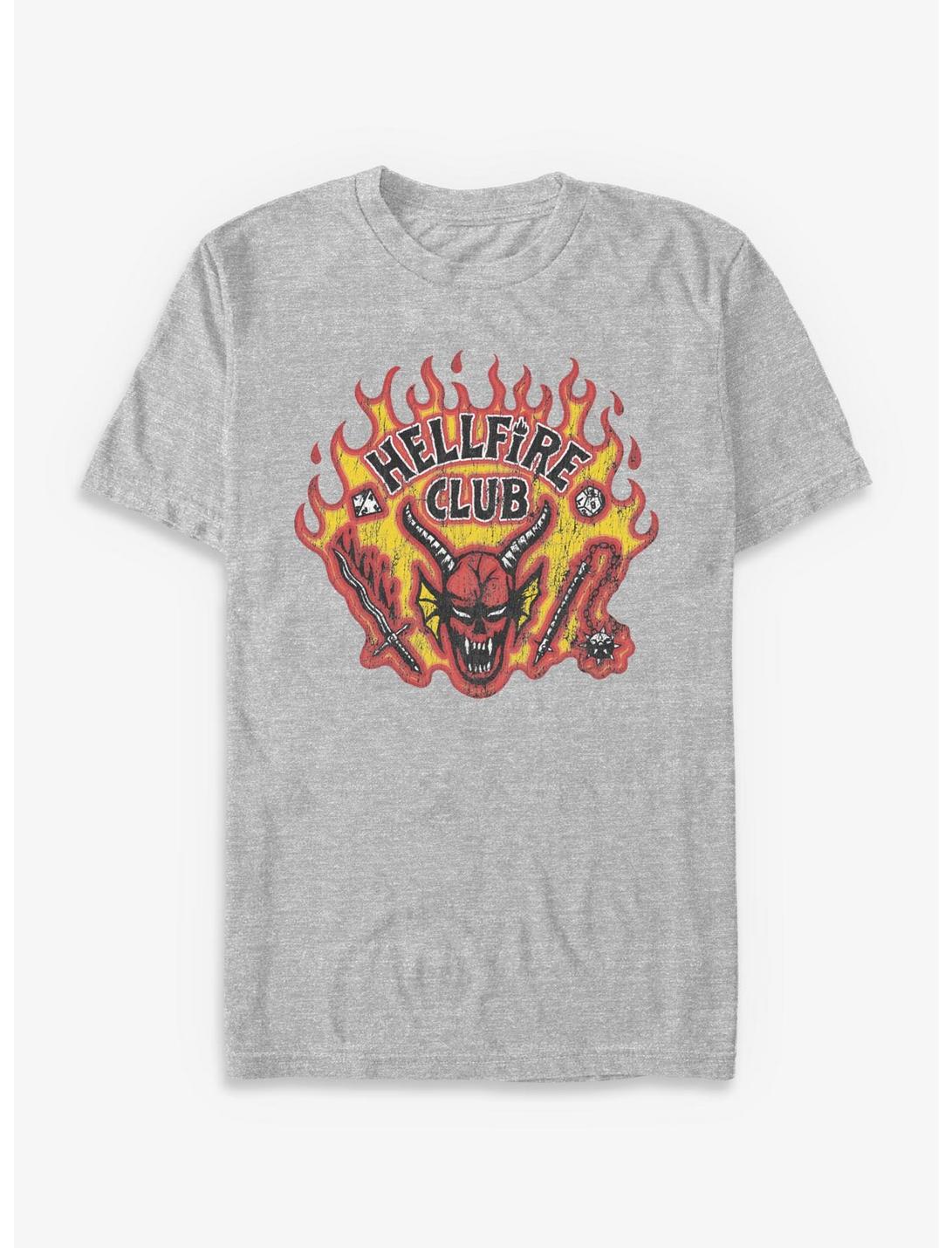 Stranger Things Hellfire Club Distressed Logo T-Shirt