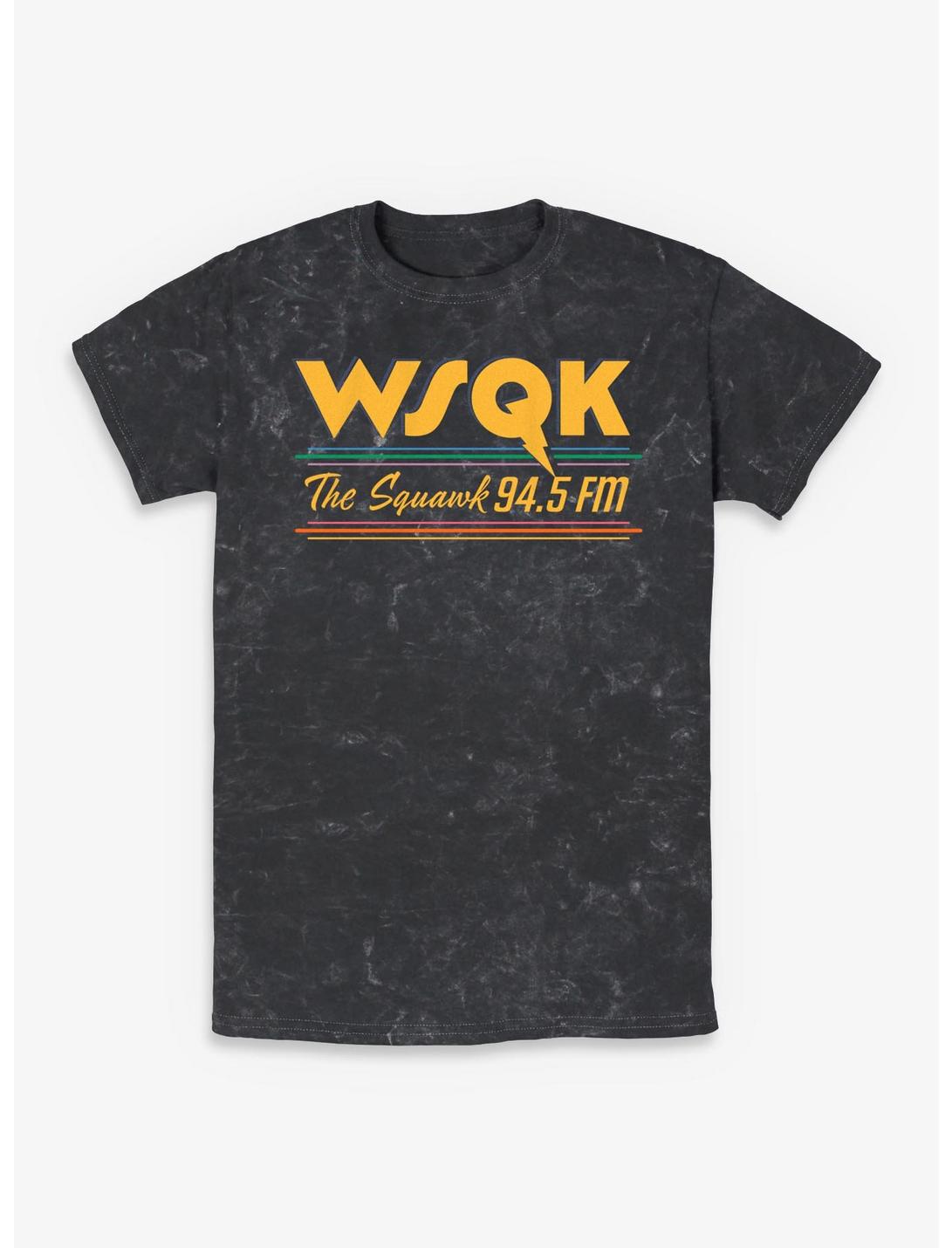 Stranger Things WSQK The Squawk Mineral Wash T-Shirt
