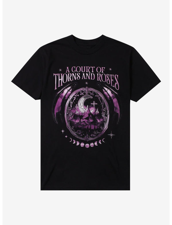 A Court Of Thorns And Roses Night Court Stained Glass T-Shirt
