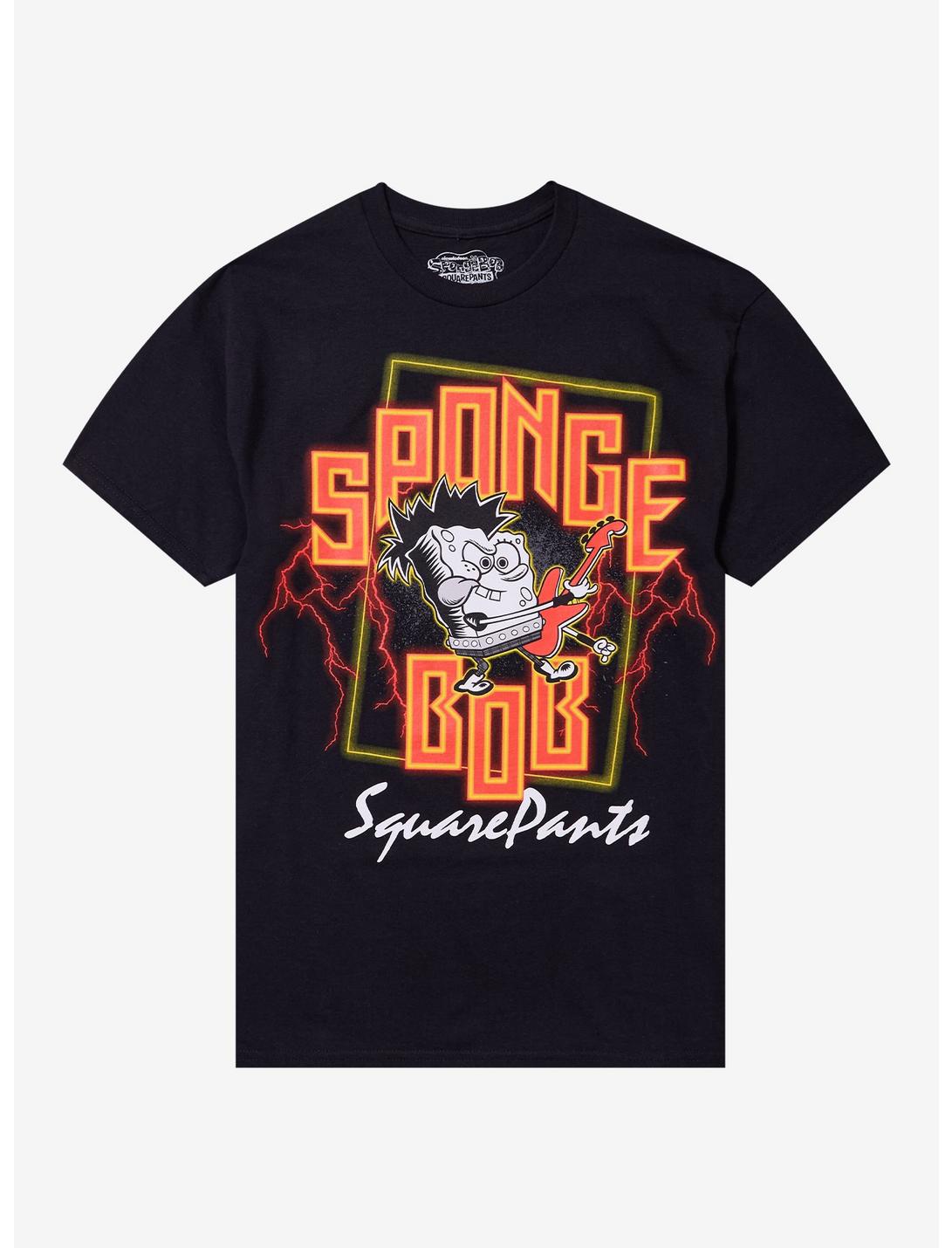 T-shirt Guitare électrique Bob l'éponge