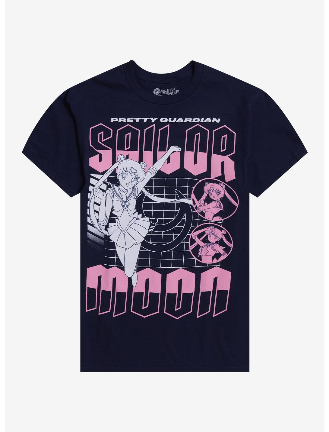 Pretty Guardian Sailor Moon Grid Profile T-Shirt