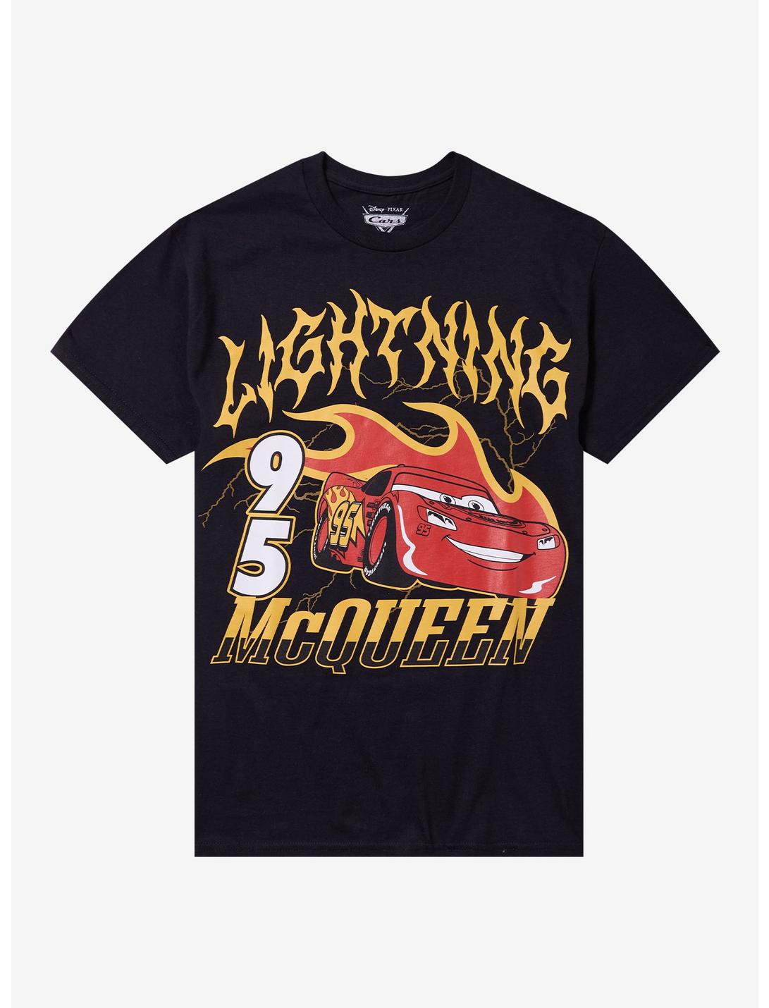 Disney Pixar Cars Lightning McQueen Metal T-Shirt