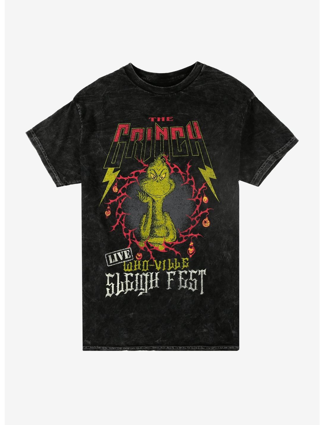 Dr. Seuss How The Grinch Stole Christmas! Grinch Metal T-Shirt