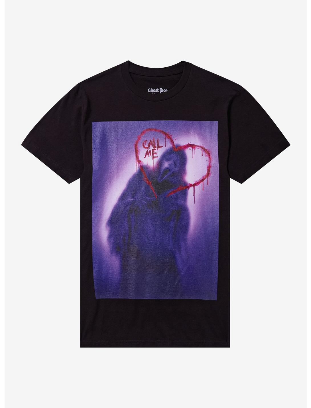 Ghost Face Call Me Bloody Heart T-Shirt