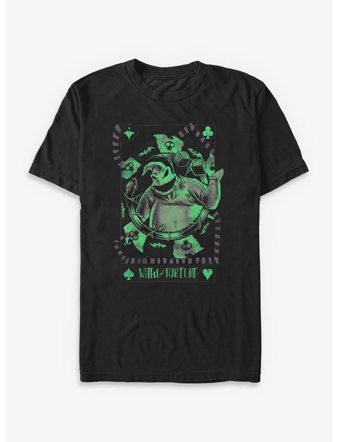 T-shirt Disney Le Cauchemar avant Noël à l'effigie de la carte de tarot d'Oogie Boogie