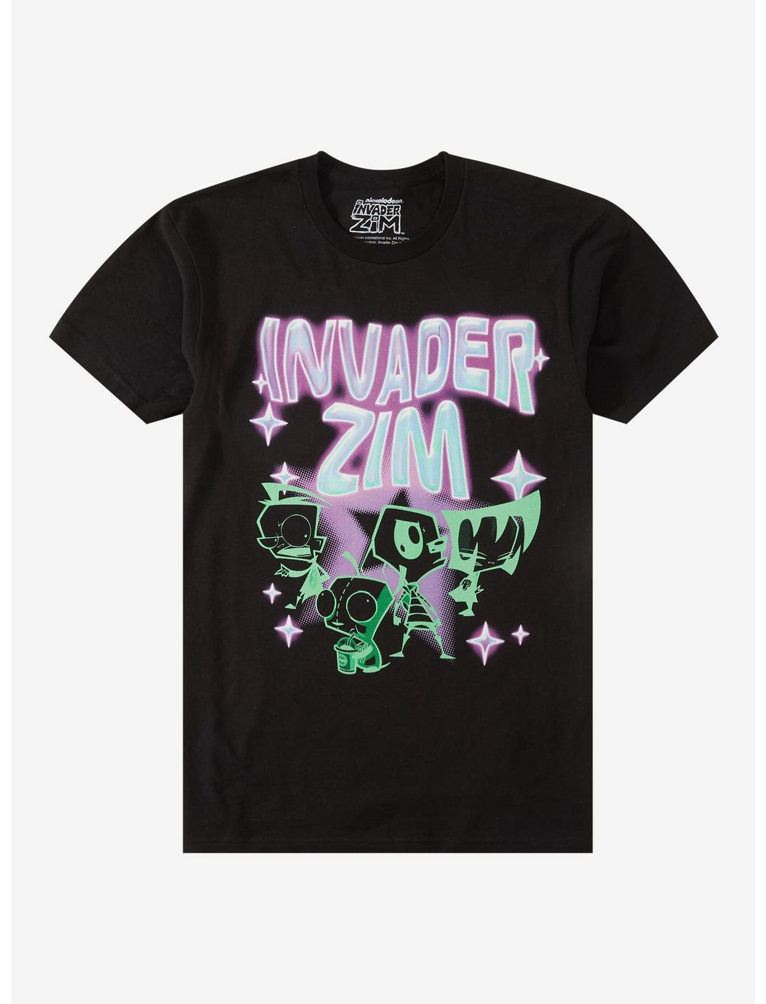 Invader Zim Neon Group T-Shirt