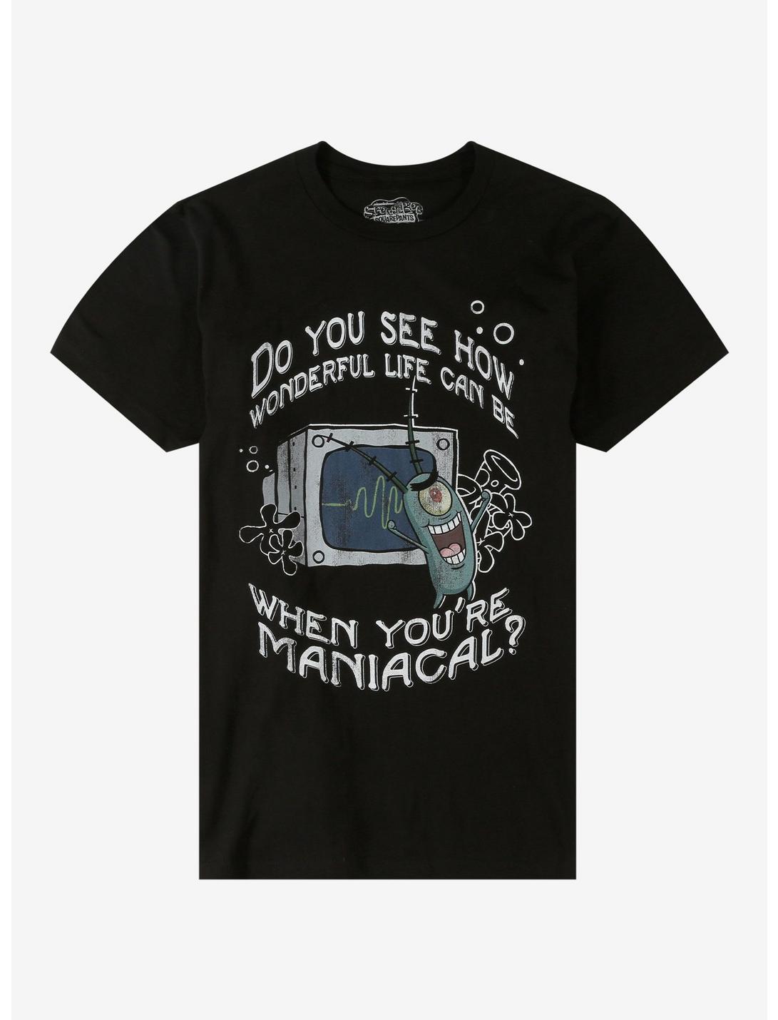 SpongeBob SquarePants Plankton Maniacal T-Shirt