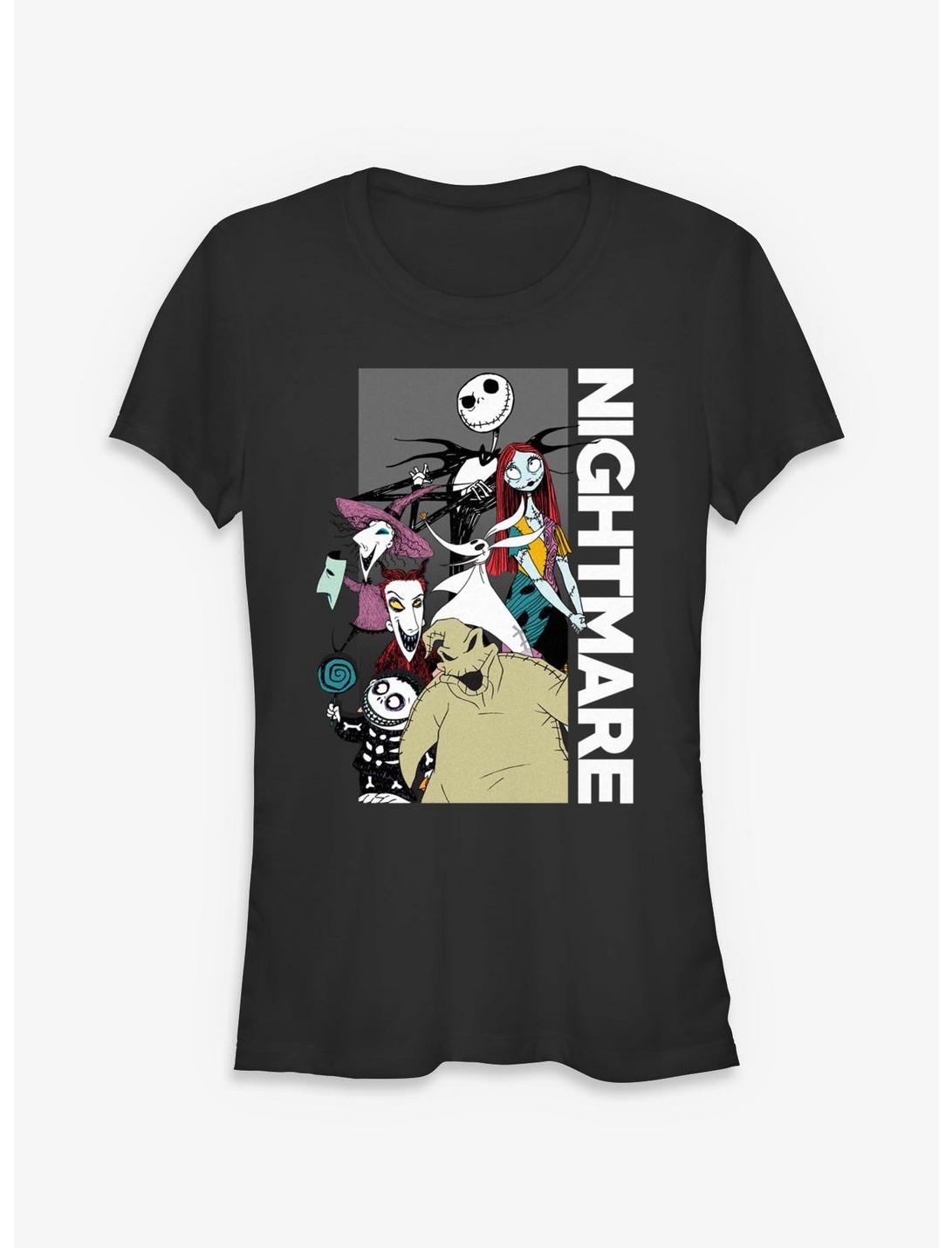 Disney The Nightmare Before Christmas Stacked Group Girls T-Shirt