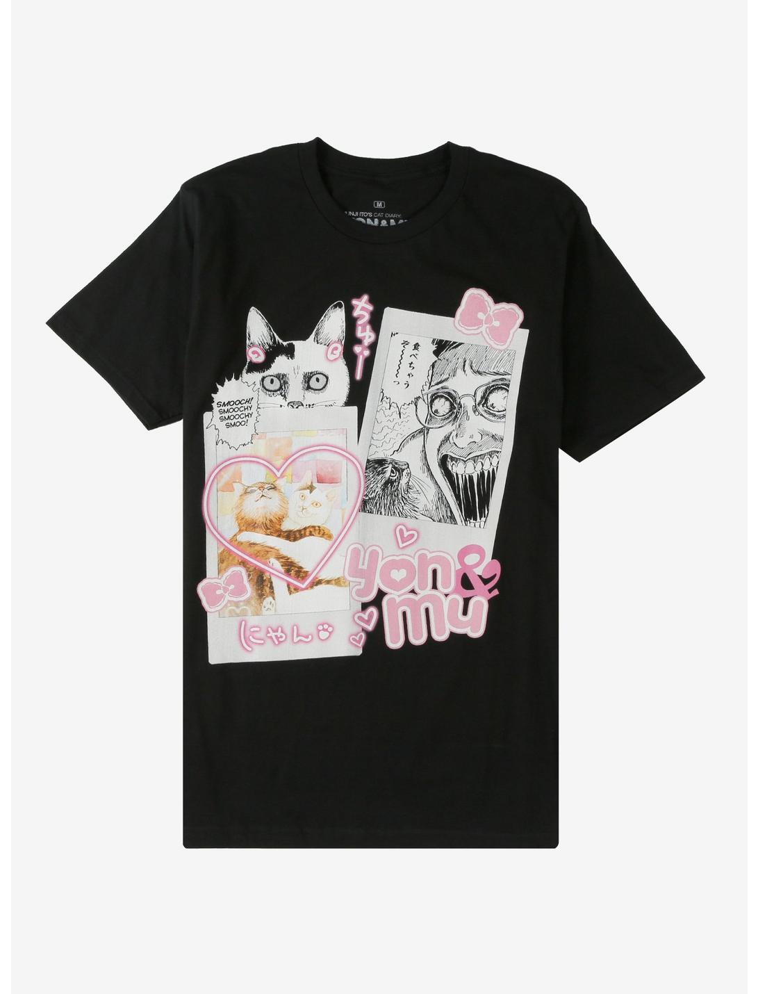 Junji Ito Yon & Mu Hearts T-Shirt