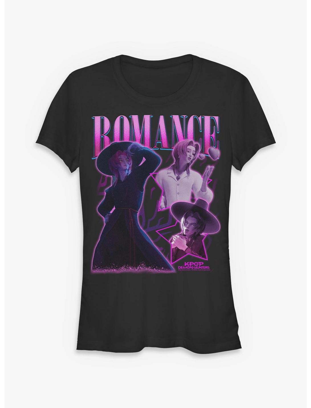 KPop Demon Hunters Saja Boys Romance Collage Girls T-Shirt