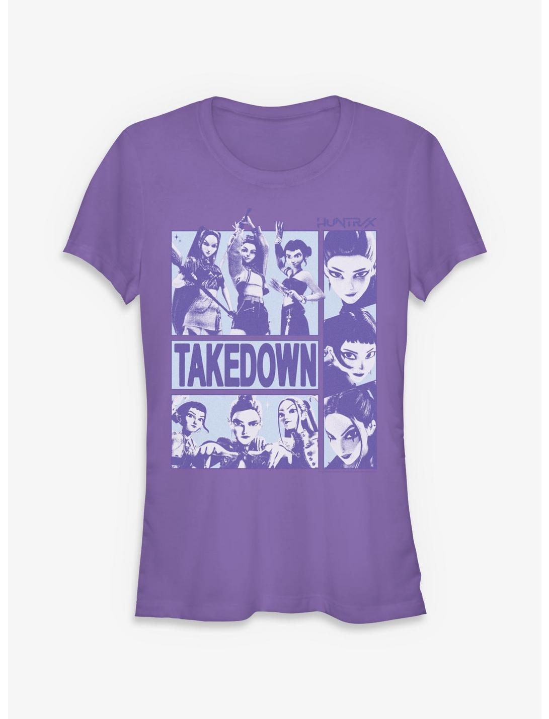 KPop Demon Hunters HUNTR/X Takedown Girls T-Shirt