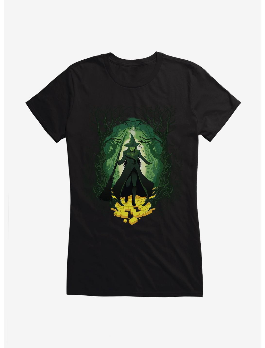 Wicked: For Good Elphaba Yellow Brick Road Girls T-Shirt