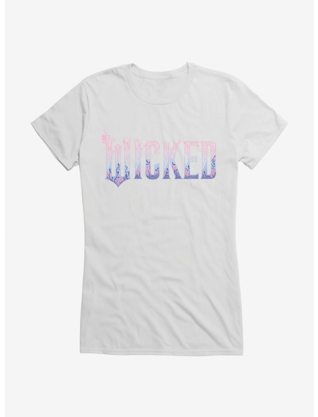 Wicked: For Good Pink Stylized Logo Girls T-Shirt