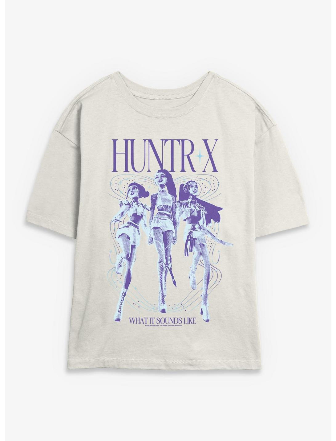 KPop Demon Hunters HUNTR/X Group Girls Skimmer T-Shirt