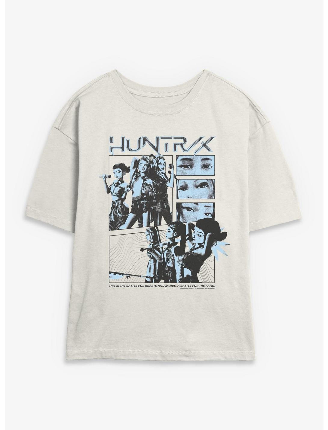 KPop Demon Hunters HUNTR/X A Battle For The Fans Girls Skimmer T-Shirt